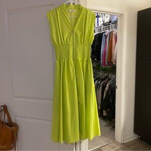 Entro Yellow/ Lime Green Dress